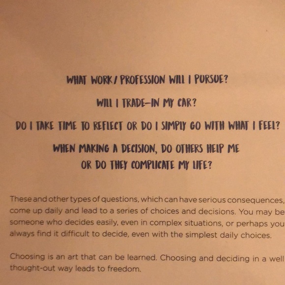 “The Art of Making Informed Decisions” Book - Picture 3 of 4